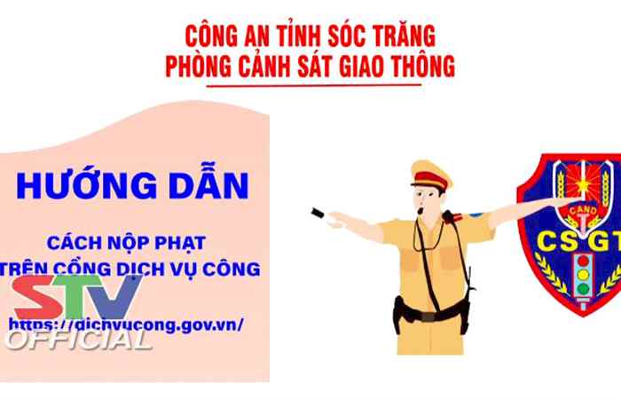 Hướng dẫn cách nộp phạt vi phạm trật tự, an toàn giao thông trên Cổng dịch vụ công Quốc gia
